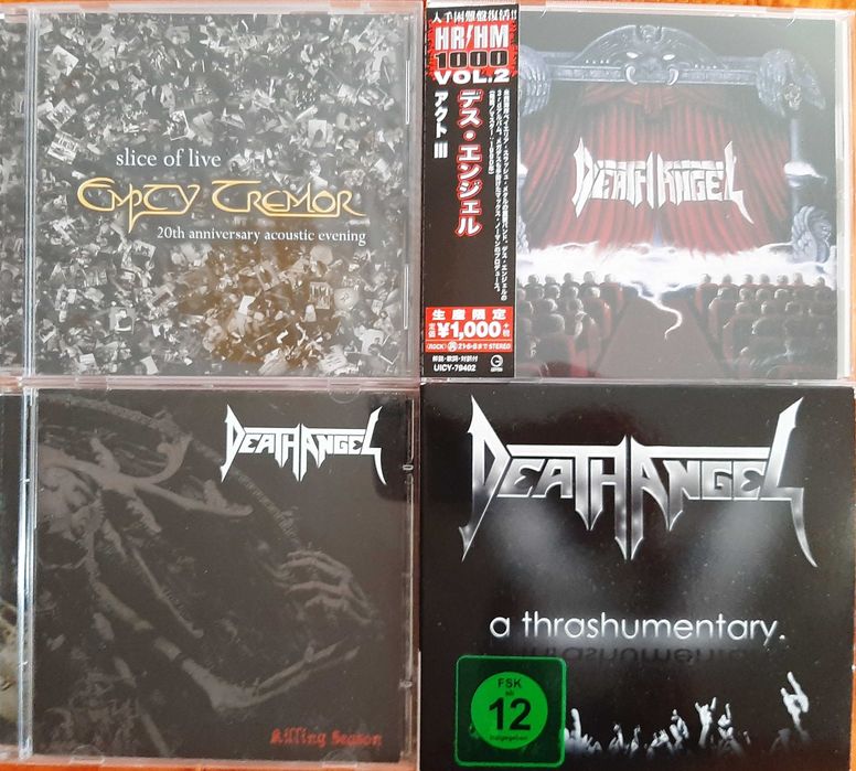 vand CD rock heavy metal: Death Angel, Dreams of Sanity, Primal Fear, Dalriada