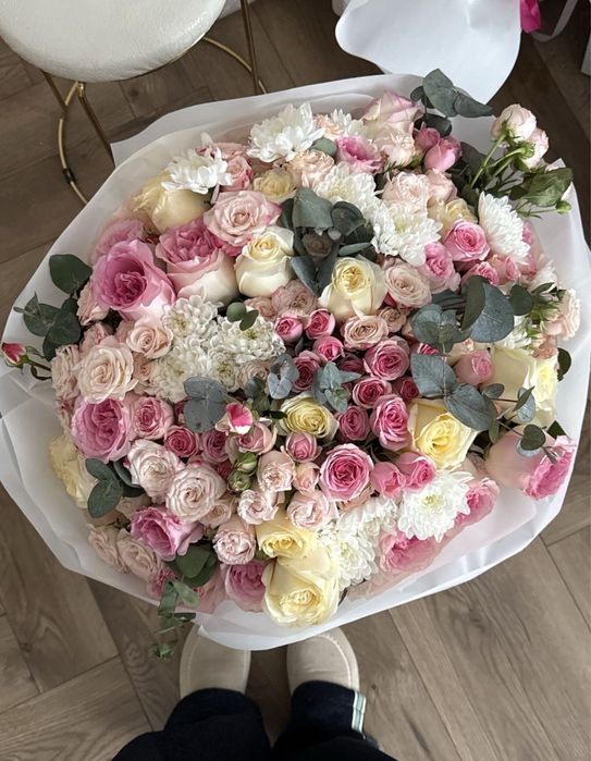 Цветы пышные обьемные