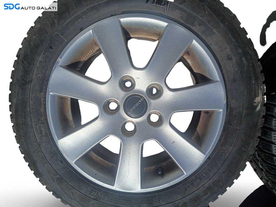 Set 4 Jante Janta Roata Roti Aluminiu 195 65 15 R15 Skoda Superb 3 2015 - 2024 (KBA45850 6 1/2Jx15H2 ET 47) [JNT0013]