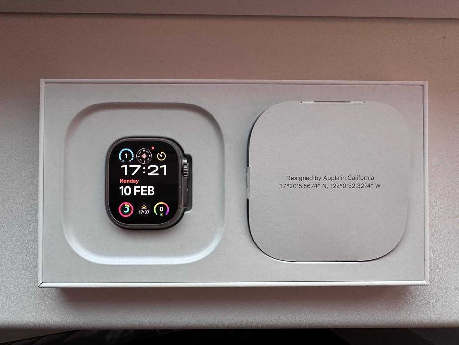 Apple Watch Ultra 2, GPS+ Cellular, Carcasa titan, 49mm