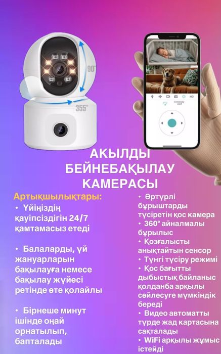 Камера видеонаблюдения в Астане!