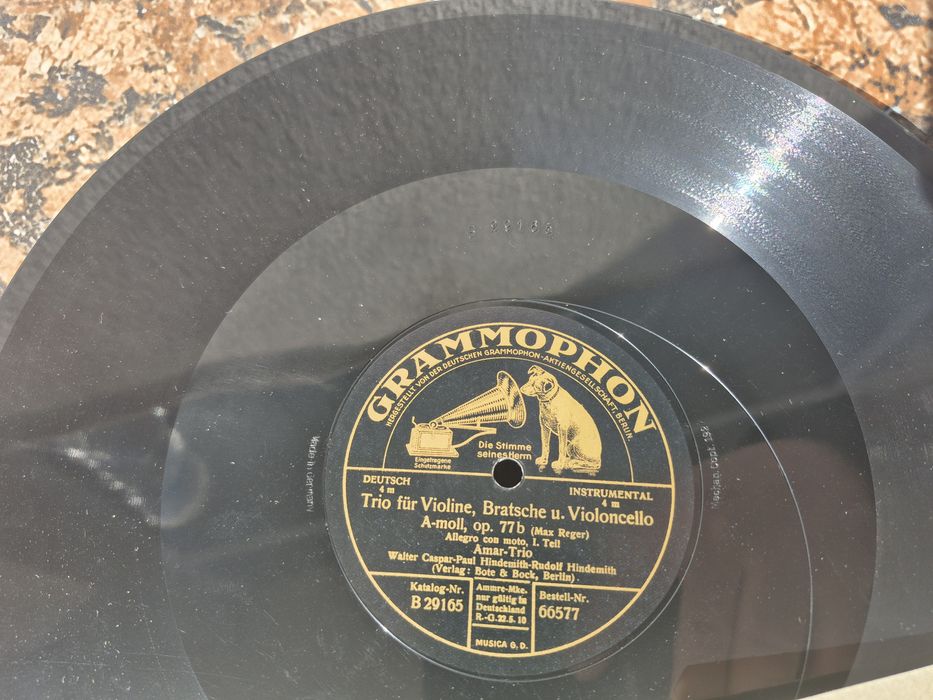 Vând lot 10 Discuri Grammophon & patefon colectie cu muzica clasică
