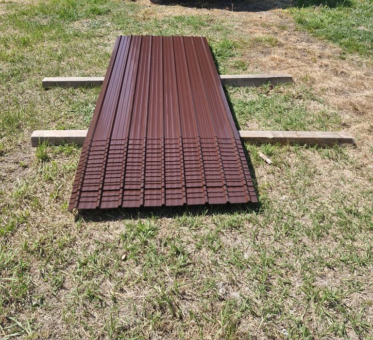 tabla cutata vopsita  electrostatica