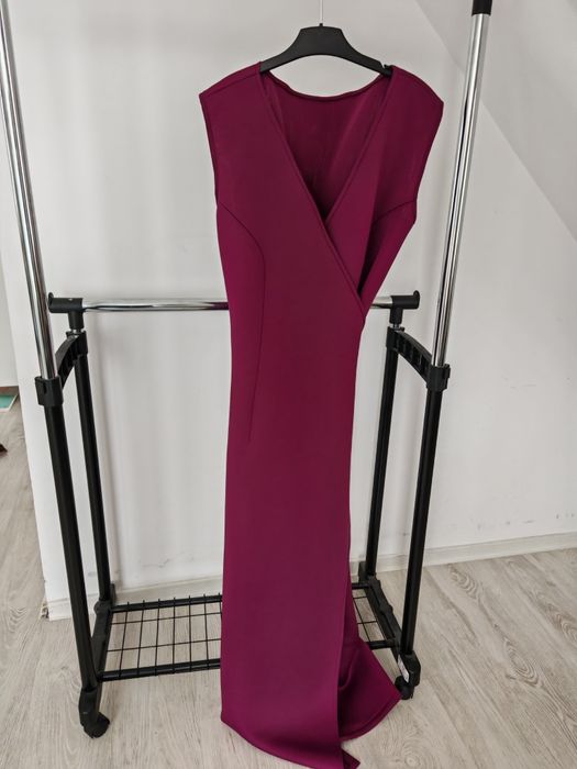 Rochie lunga parte peste parte