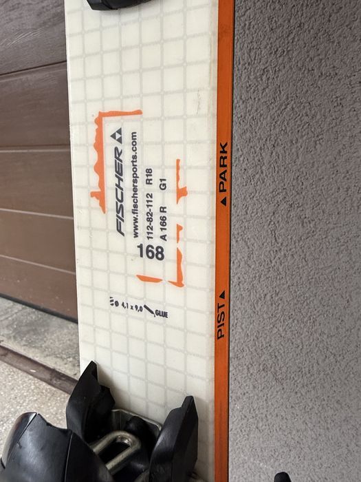 Ski park, partie Fischer 165cm