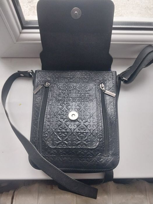 Барсетка кожа рожа