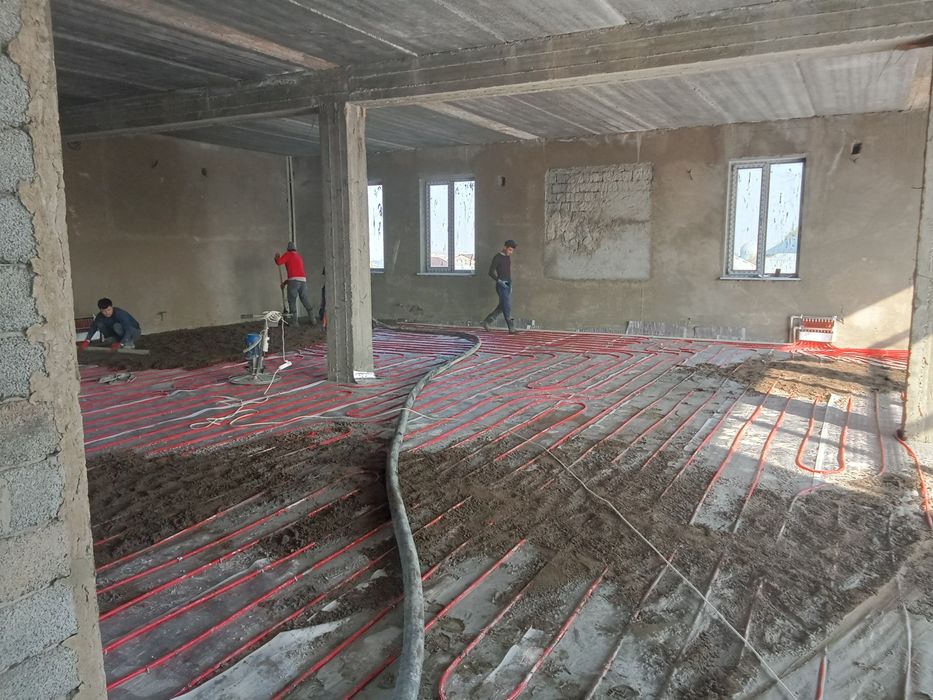 Стяжка сухой с агрегатов