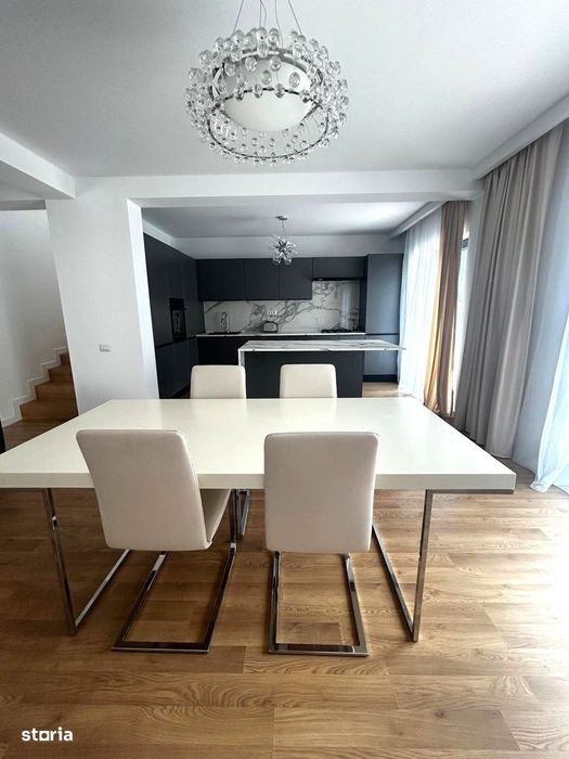 Casă de închiriat | 5 camere | Curte de 400 mp | Corbeanca