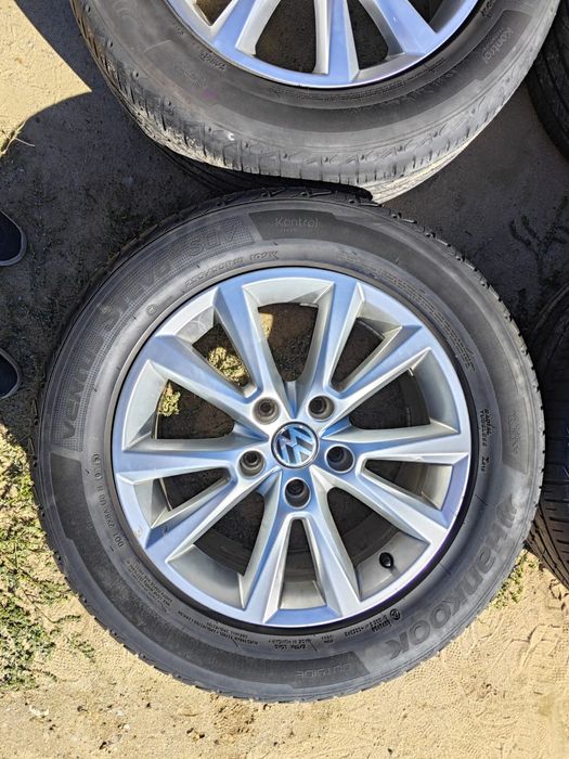 4x Jante din Aluminiu Originale de Volkswagen Touareg pe 18"