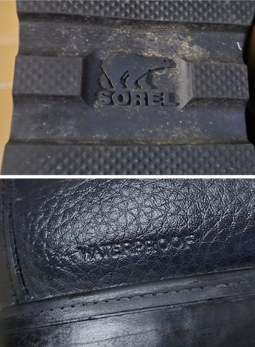 Ghete Sorel Madson Moc Toe, Piele, Impermeabile - Mărimea 37
