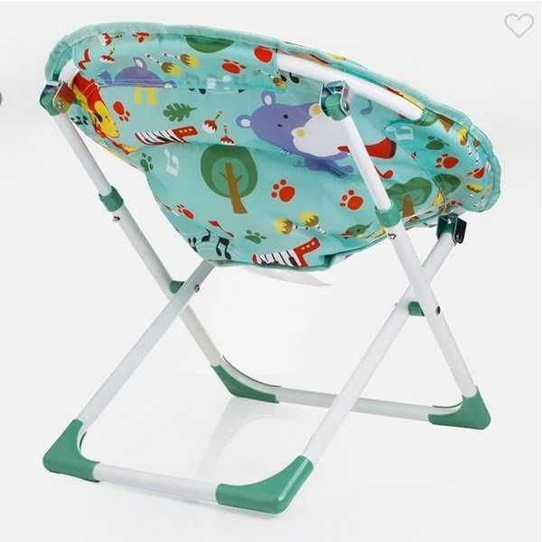 Детски стол-фотьойл Mercado Trade, За плаж, Мента, Животни