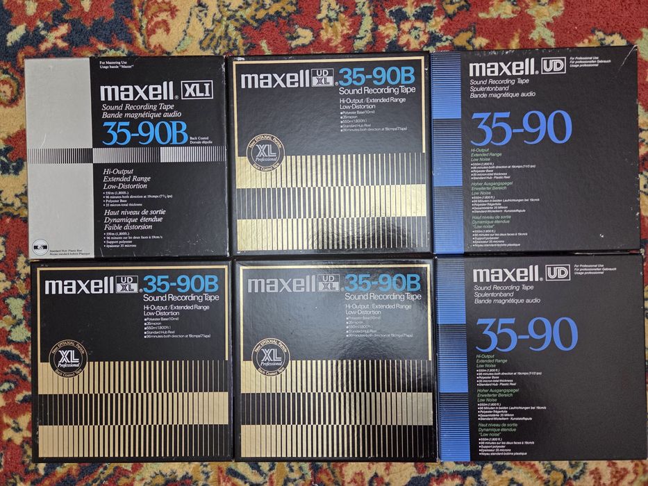 Banda magnetofon Maxell studio