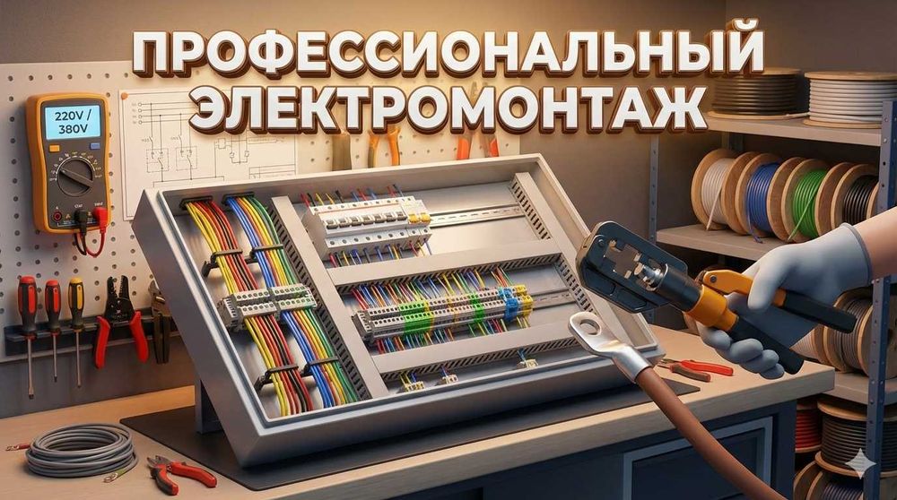 Электромонтажные работы / Электрик
