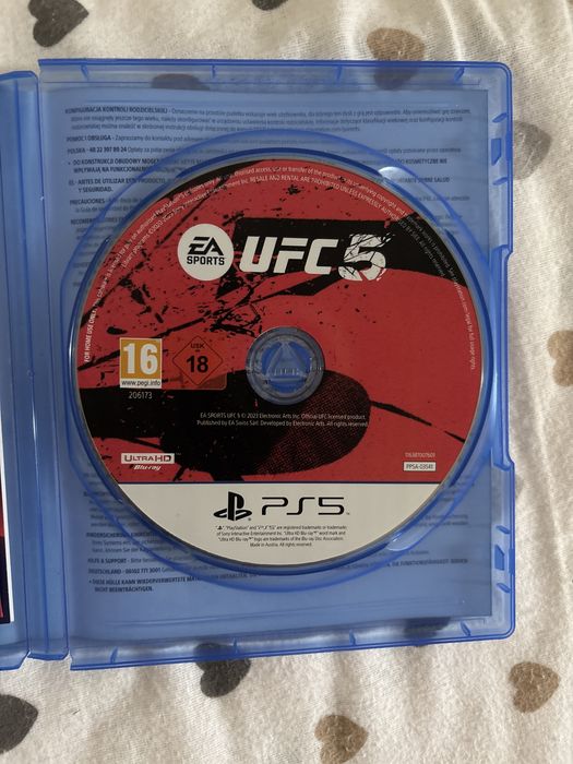 UFC 5 за PS5/ UFC 5 за PlayStation 5 КАТО НОВА!