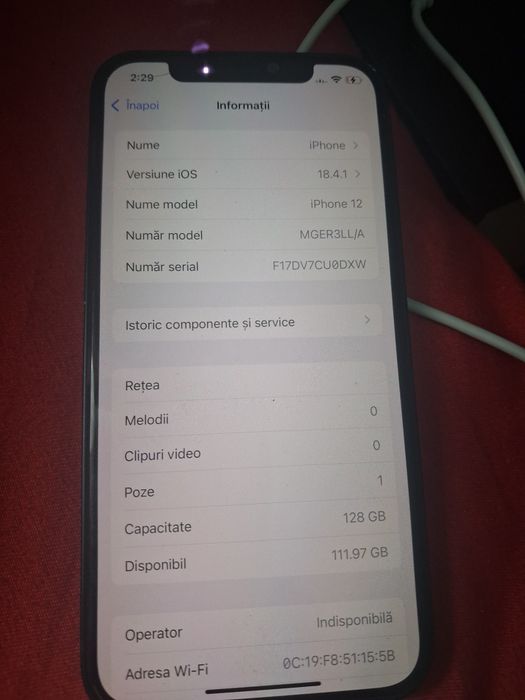Vând iphone  12 sau schimb