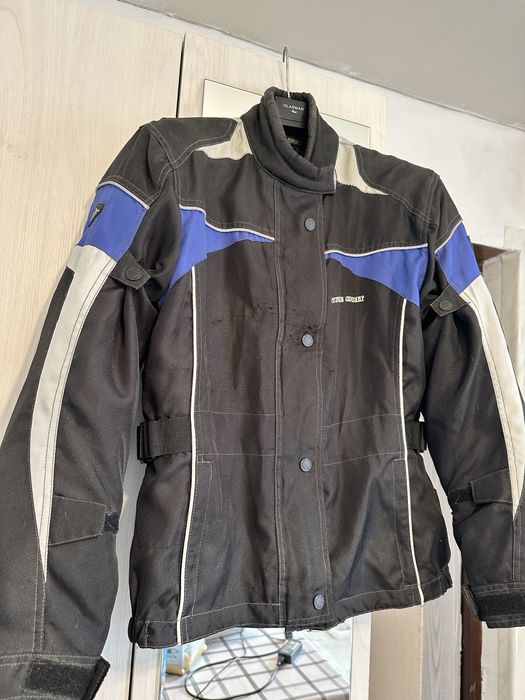 Мотокуртка текстильная, защитная, размер M–L