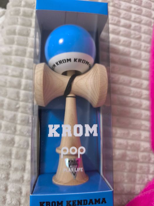 Kendama Krom Pop Albastra