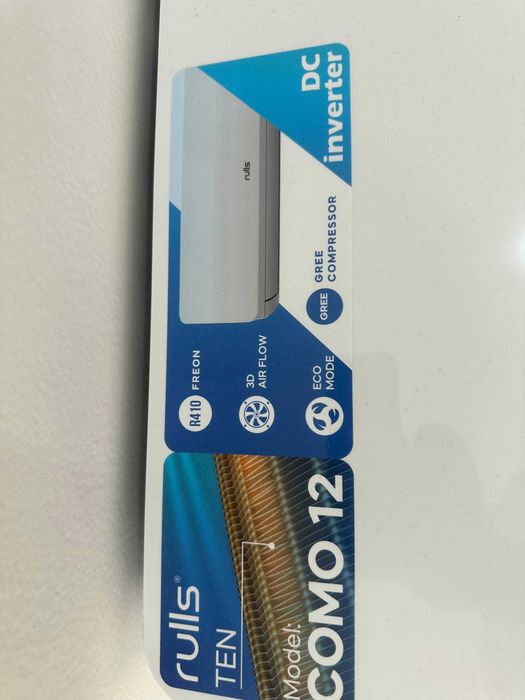 Кондиционер RULLS 12 +TEN инвертор доставка  ЕСТЬ установка 24/7