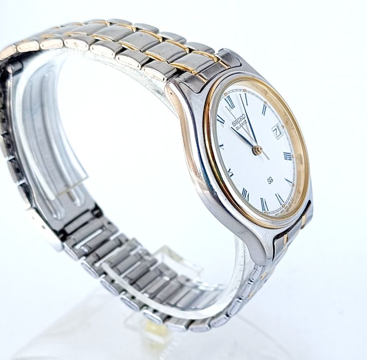 . Мъжки винтидж кварцов спортен часовник Seiko 7N42-7011