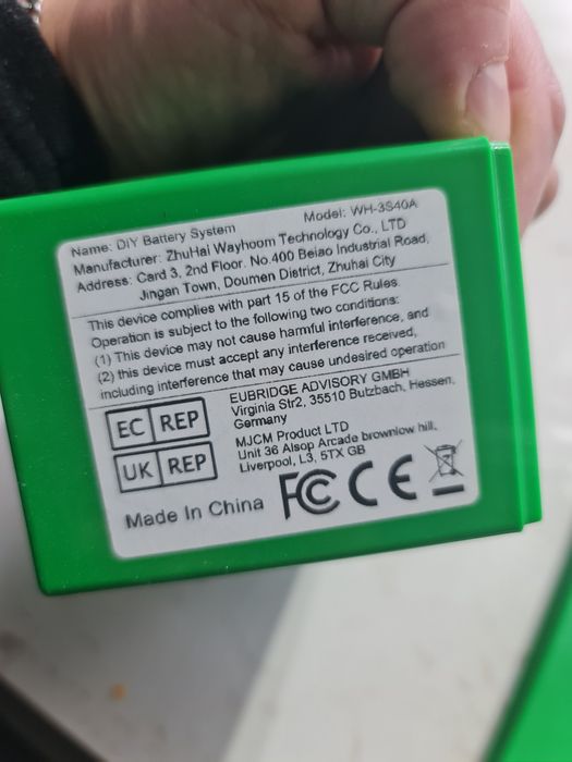 Carcasa celule Li po 3S