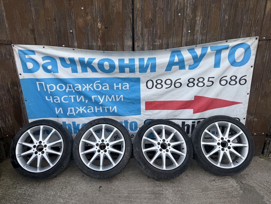 17 5х112 джанти с летни гуми