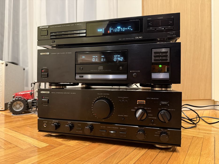 Amplificator Kenwood DA-9010 Monstru cd player Transport DP-X9010