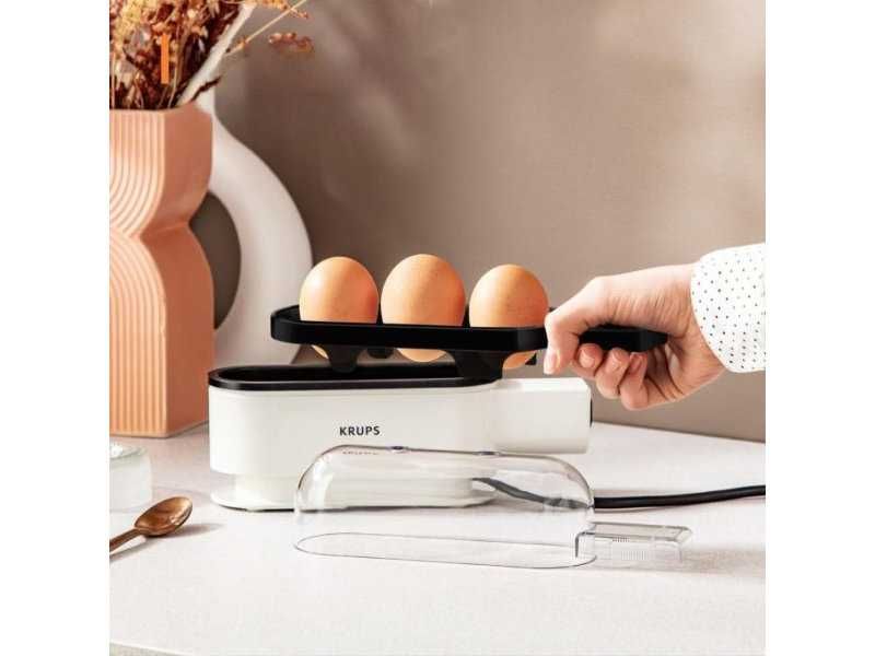 Уред за Варене на Яйца Krups Ovomat Trio – 3 Яйца, Сигнал за Готовност