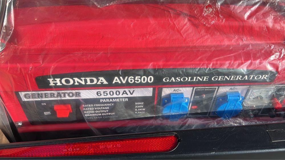 Бензиновый генератор honda av6500