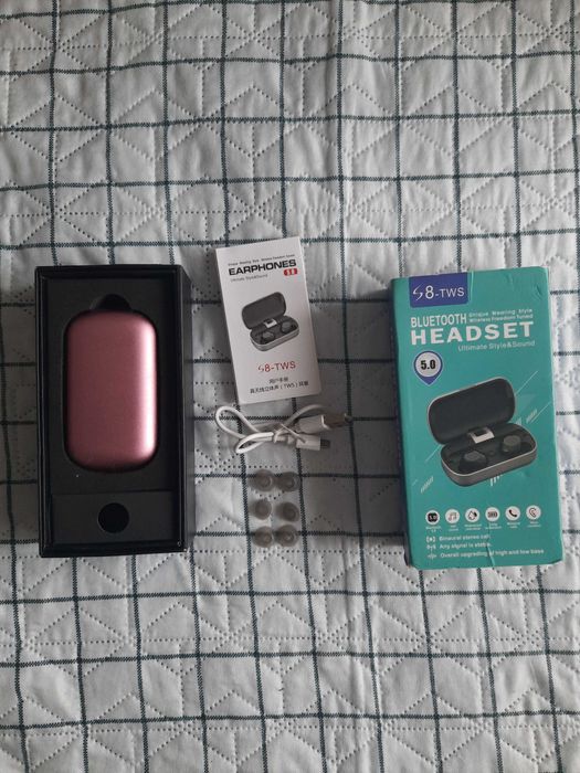 Casti Bluetooth COOCHEER® S8 HiFi, Bluetooth 5.0