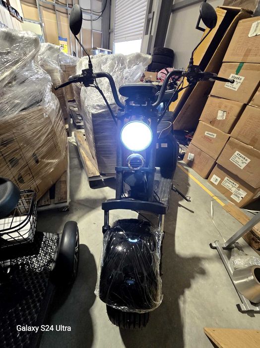 Електрически Скутер Харли,нова 20ah батерия,нови гуми,нови калници