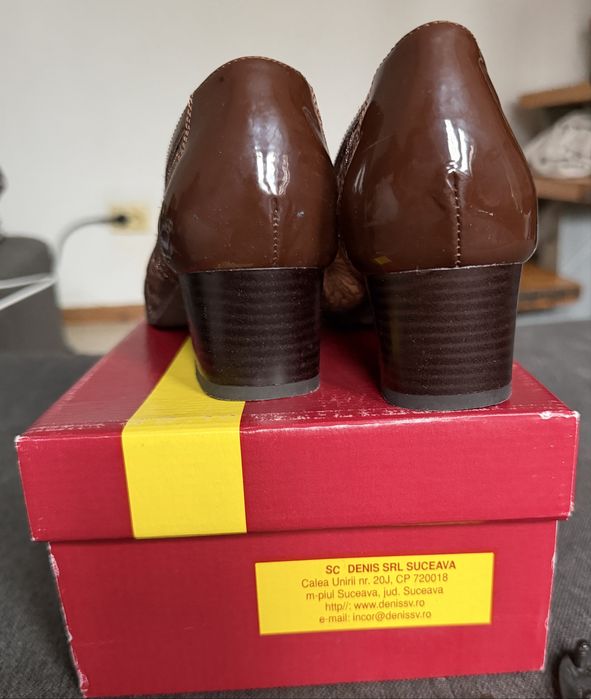 Pantofi piele naturala Denise (Denis Shoes-Suceava)