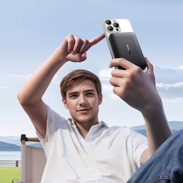 Безжична външна батерия Baseus EnerFill FM12, 10000mAh, 22.5W, запечатана