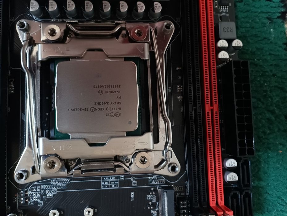 Материнская плата+процессор