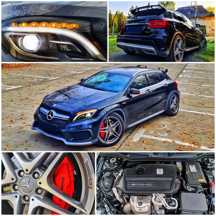 Mercedes GLA 45 AMG 114.000km,Benzina2.0/365cp*4Matic,FULL,RECARO
