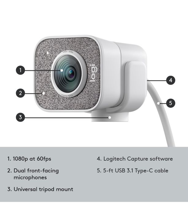 Logitech StreamCam USB-C – stare foarte bună