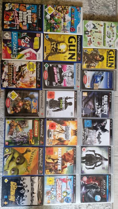 Lot  jocuri mai rare de  PlayStation diferite titluri si culori