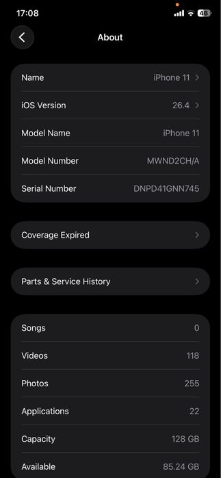 Iphone 11  128gb