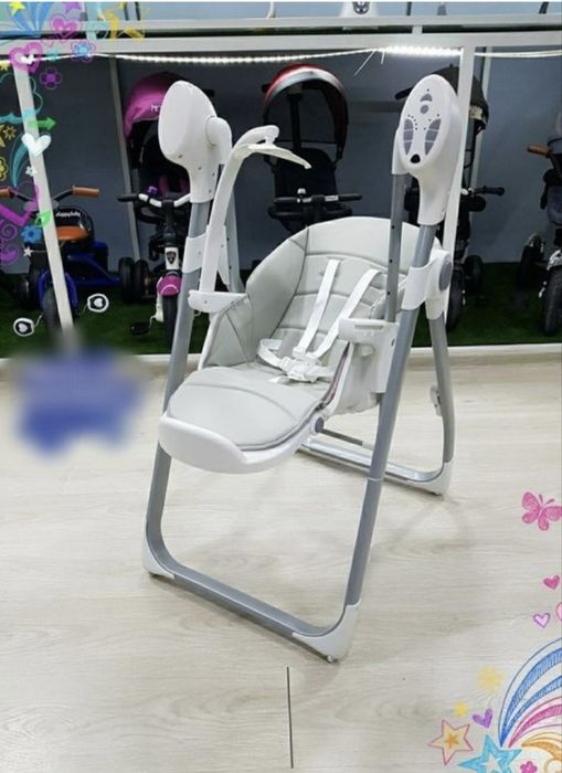 Стульчик для кормления, качеля 30000 тг
