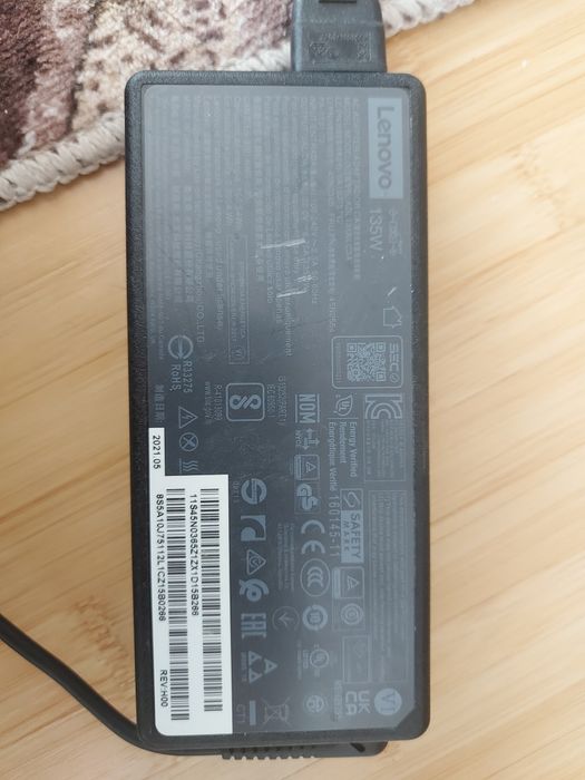 Încărcator Lenovo 135W 20V-6,75A mufă tip USB