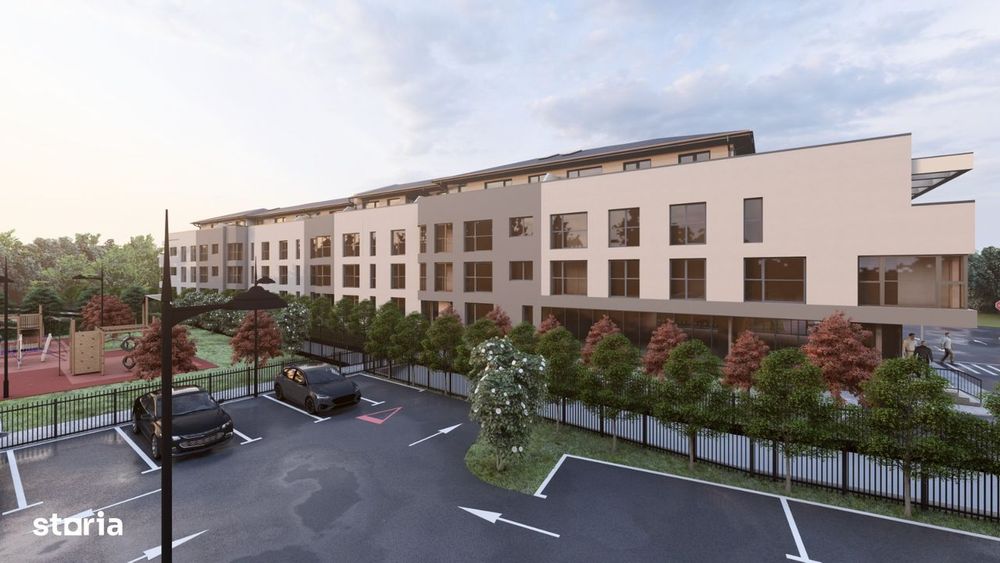 Sun Residence -- Apartament 2 camere - TIP 9 - 54 Mp - Proiect NOU -