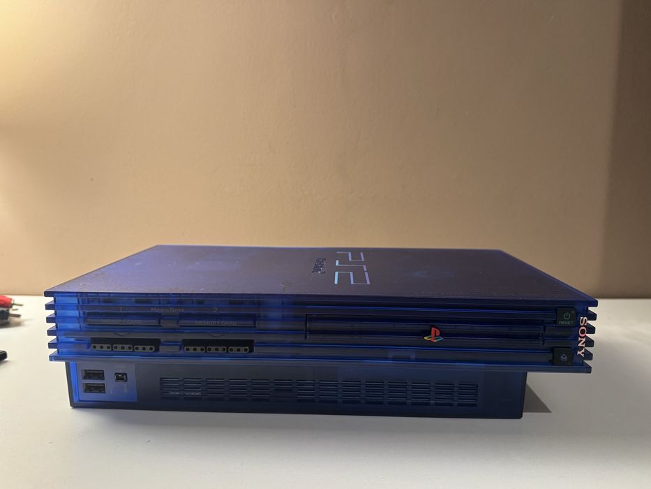 PlayStation 2 PS2 Ocean Blue limited edition SCPH-37000L Japonia