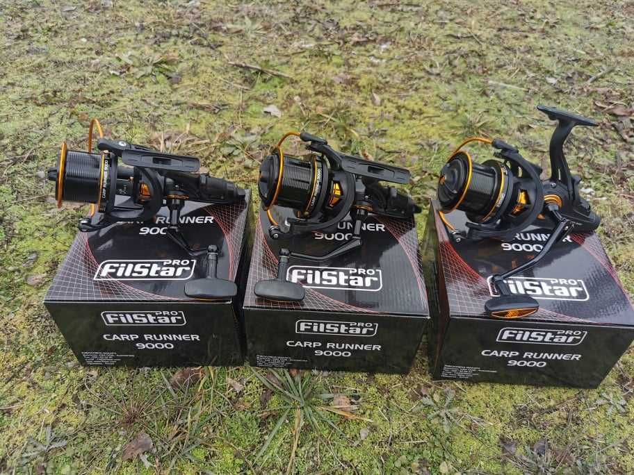 Комплект три шарански макари Filstar Carp Runner 9000