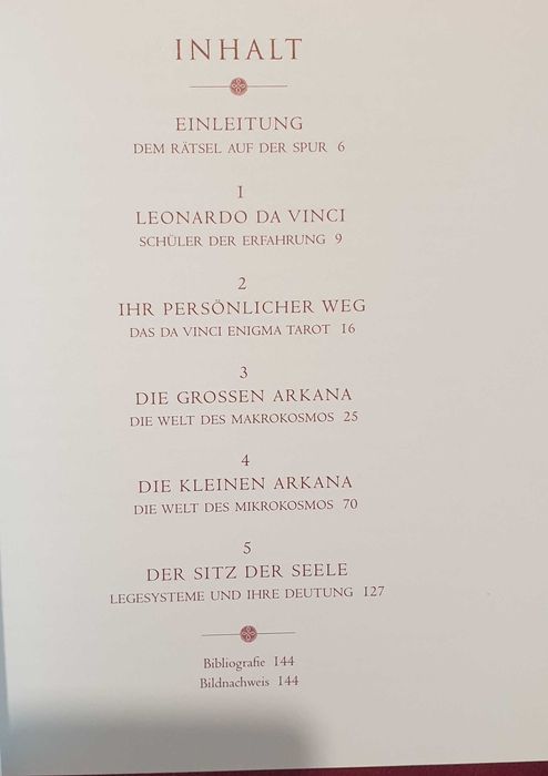 Таро Карти - Енигмата на Да Винчи / Das Da Vinci Enigma Tarot