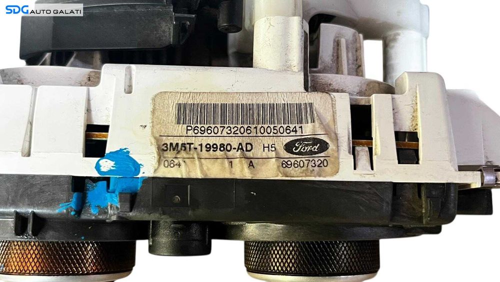 Panou Modul Unitate Comanda AC Aer Conditionat Clima Climatic Ford C-Max 2004 - 2010 Cod 3M5T-19980-AD [LC0679]