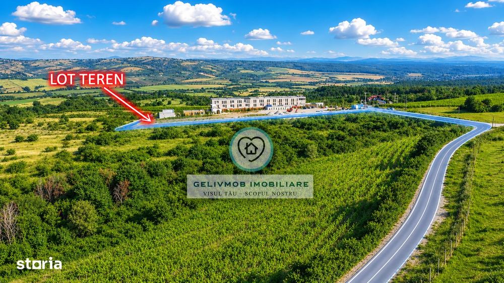 Teren 1400 mp Bucov | La limita Hill House Resort Bighilin