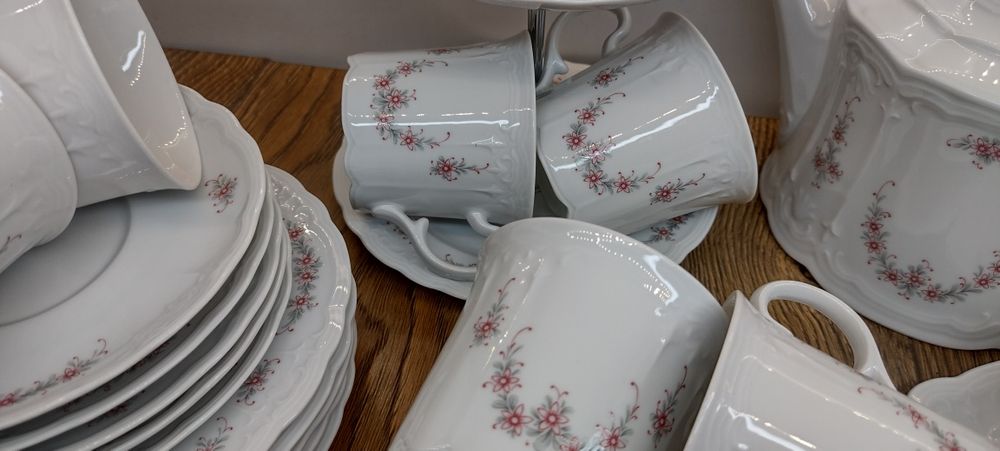 Сервиз за чай/кафе Seltmann Weiden Bavaria Julia 1949-1954