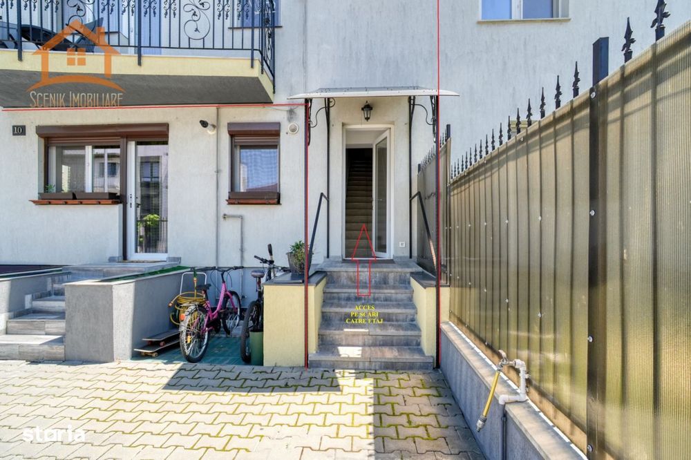 Exclusiv-Apartament premium cu 4 camere, imobil duplex, regim mic de i