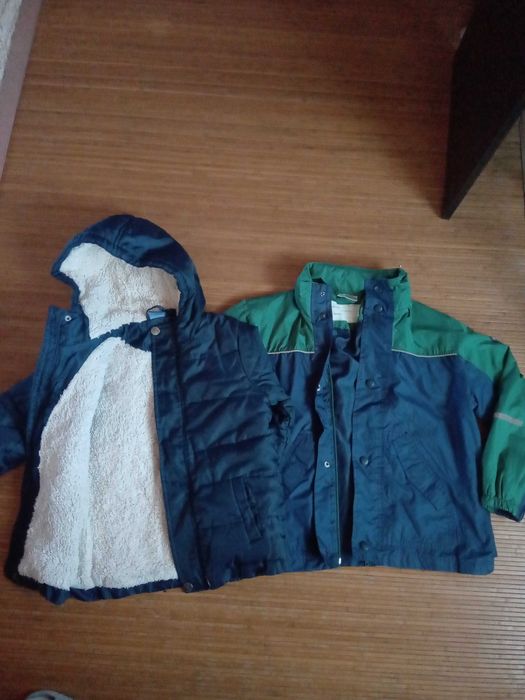 Детски якета р-р 116   и 128