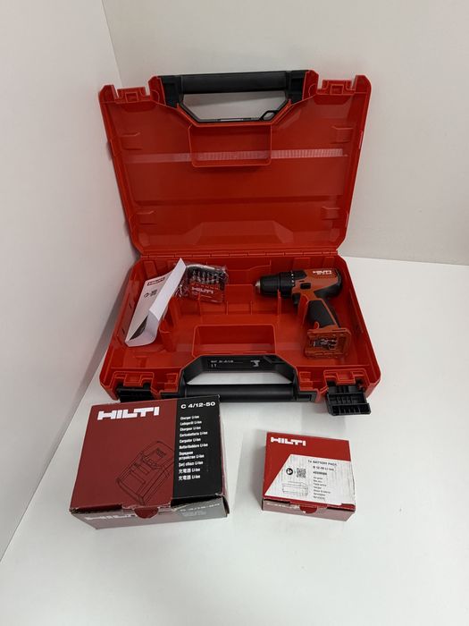 Set 2× Șurubelniță / Mașină de înșurubat HILTI SF 2-A12 – 12V Noi