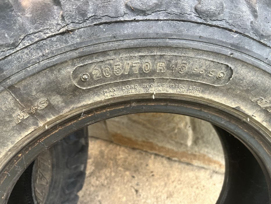 Продавам 4 бр. гуми Malatesta Kobra 205/70 R15C 96S